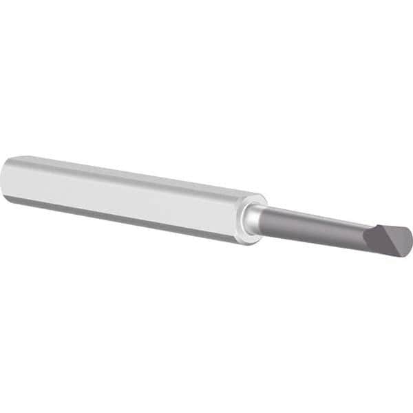 Criterion - 0.16" Min Bore Diam, 7/8" Max Bore Depth, 1/4" Shank Diam, Boring Bar - Eagle Tool & Supply