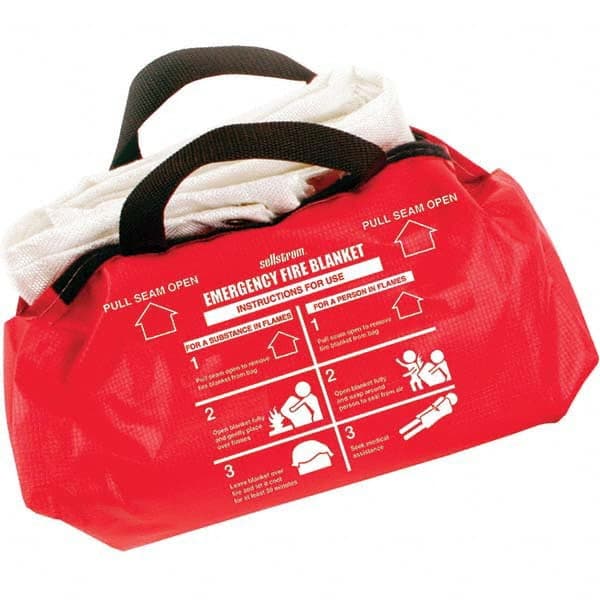 Sellstrom - Emergency & Rescue Blankets Type: Fire Blanket Material: Fiberglass - Eagle Tool & Supply