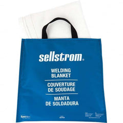 Sellstrom - Welding Blankets, Curtains & Rolls Type: Welding Blanket Color: White - Eagle Tool & Supply