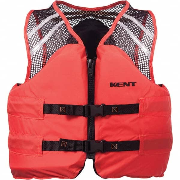 Kent - Life Jackets & Vests Type: Mesh Vest Size: Large - Eagle Tool & Supply