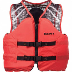 Kent - Life Jackets & Vests Type: Mesh Vest Size: Large - Eagle Tool & Supply