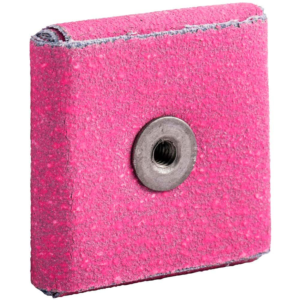 Merit Abrasives - Cross & Square Pads Pad Type: Square Abrasive Material: Ceramic Alumina - Eagle Tool & Supply