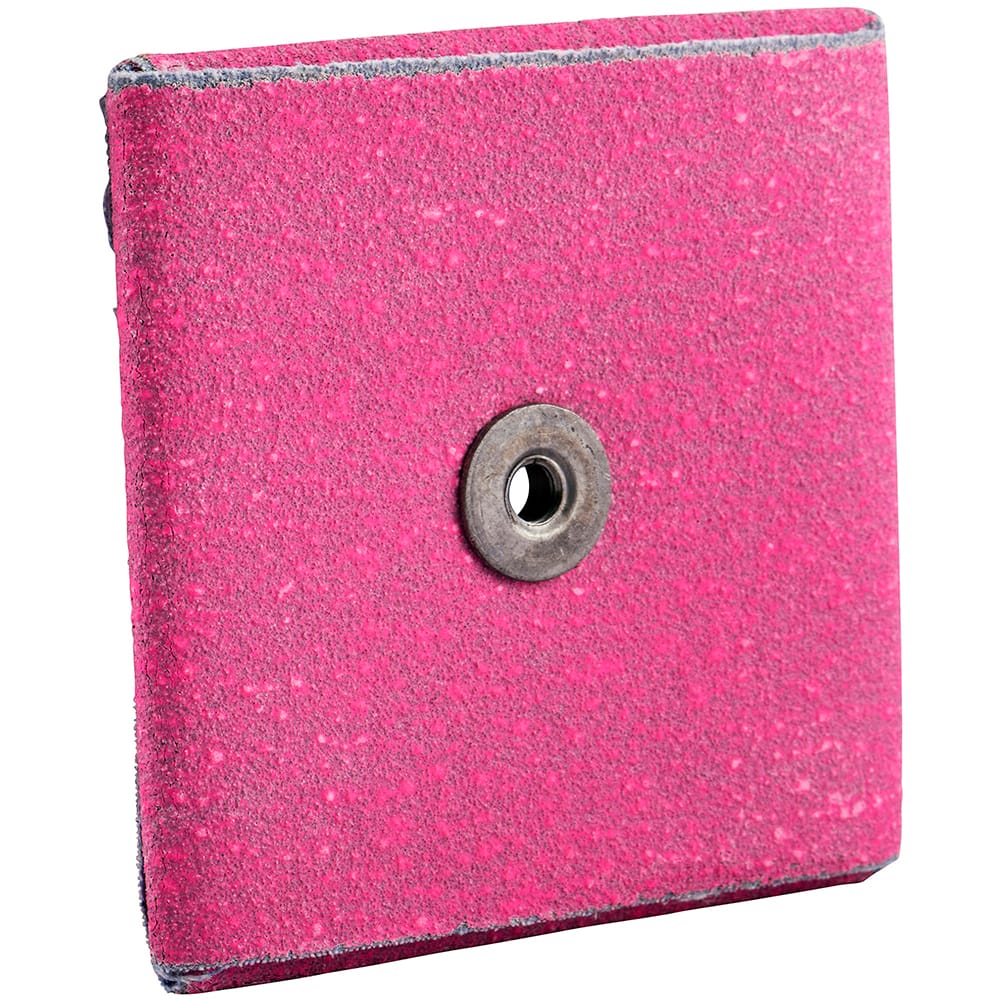 Merit Abrasives - Cross & Square Pads Pad Type: Square Abrasive Material: Ceramic Alumina - Eagle Tool & Supply