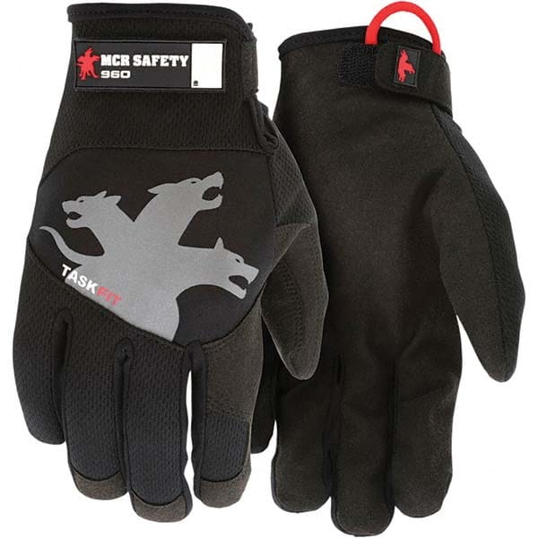 MCR Safety - Size S Leather or Synthetic Leather General Protection Work Gloves - Eagle Tool & Supply