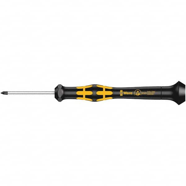Wera - Precision & Specialty Screwdrivers Type: Microstix Screwdriver Overall Length Range: 3" - 6.9" - Eagle Tool & Supply