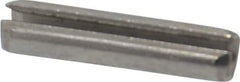 Value Collection - 1/8" Diam x 1/2" Long Slotted Spring Pin - Grade 18-8 Stainless Steel - Eagle Tool & Supply