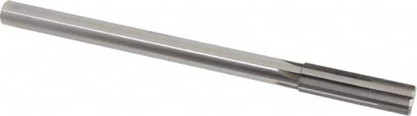 Made in USA - 0.641" Carbide-Tipped 6 Flute Chucking Reamer - Eagle Tool & Supply