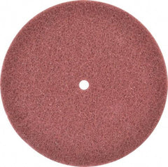 Norton - 8" Very Fine Grade Deburring Disc - 1/2" Center Hole, Arbor Connection, 3,000 Max RPM - Eagle Tool & Supply