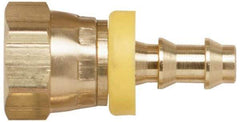 Coilhose Pneumatics - 1/4 Female NPT Pneumatic Hose Swivel Fitting - 1/4" ID, Nickle Plated Brass - Eagle Tool & Supply