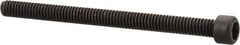 Value Collection - #1-72 UNF Hex Socket Drive, Socket Cap Screw - Alloy Steel, Black Oxide Finish, Partially Threaded, 1" Length Under Head - Eagle Tool & Supply