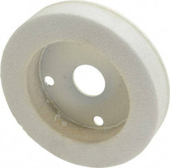 Camel Grinding Wheels - 6" Diam, 4" Hole Size, 1" Overall Thickness, 46 Grit, Type 50 Tool & Cutter Grinding Wheel - Coarse Grade, Aluminum Oxide, K Hardness, Vitrified Bond, 3,450 RPM - Eagle Tool & Supply