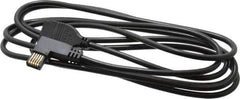 Mitutoyo - 80" Long SPC Cable - Use with Absolute Digimatic Scale Units, DP-1VR Series 264 Digimatic Mini-Processor & Calipers - Eagle Tool & Supply