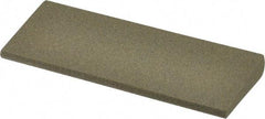 Norton - 4-1/2" Long x 1-3/4" Diam x 1/2" Thick, Aluminum Oxide Sharpening Stone - Round, Coarse Grade - Eagle Tool & Supply