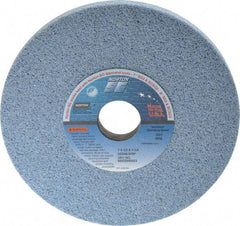 Norton - 7" Diam x 1-1/4" Hole x 1/2" Thick, I Hardness, 46 Grit Surface Grinding Wheel - Ceramic, Type 1, Coarse Grade, 3,600 Max RPM, Vitrified Bond, No Recess - Eagle Tool & Supply