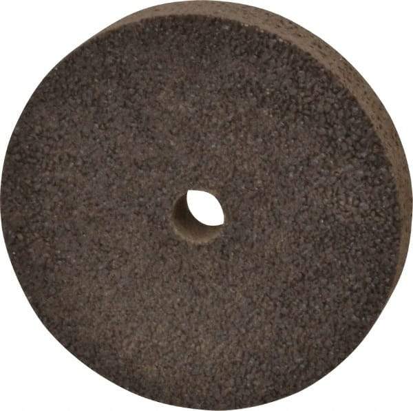 Norton - 3" Diam x 3/8" Hole x 1/2" Thick, R Hardness, 24 Grit Surface Grinding Wheel - Aluminum Oxide, Type 1, Very Coarse Grade, 12,100 Max RPM, Resinoid Bond, No Recess - Eagle Tool & Supply