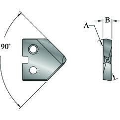 3/4 SUP COB TIALN 1 T-A INSERT - Eagle Tool & Supply