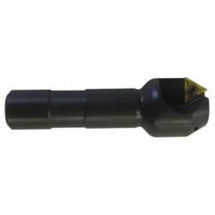 60° Point- 0.212" Min- 0.5" SH- Indexable Countersink & Chamfering Tool - Eagle Tool & Supply