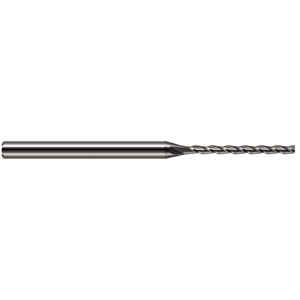 Harvey Tool - 5/64", 0.94" LOC, 1/8" Shank Diam, 2-1/2" OAL, 3 Flute Solid Carbide Square End Mill - Exact Industrial Supply