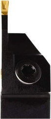 Seco - CFS, External, Right Hand, 2mm Min Groove Width, Indexable Grooving Tool Holder - LC.. 1902.. Insert Compatibility, 12mm Shank Height, 12mm Shank Width, 125mm OAL - Eagle Tool & Supply