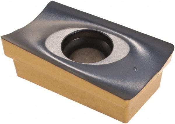 Iscar - P290 ACCT1806 HL Grade IC830 Carbide Milling Insert - TiAlN/TiN Finish, 0.256" Thick, 0.79mm Corner Radius - Eagle Tool & Supply