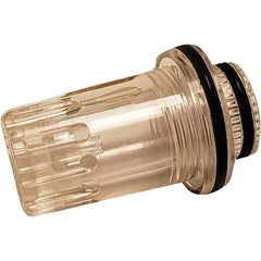 Dynabrade - 55 CFM Max Air Flow, 145 Max psi, Sight Dome Assembly - 140°F Max, For Use with 10671, 10673, 10675, 10677, 10679, 10681 - Eagle Tool & Supply