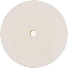 Value Collection - 8" Diam x 1" Thick Unmounted Buffing Wheel - 1 Ply, Polishing Wheel, 1/2" Arbor Hole, Soft Density - Eagle Tool & Supply