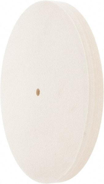 Value Collection - 12" Diam x 1" Thick Unmounted Buffing Wheel - 1 Ply, Polishing Wheel, 1/2" Arbor Hole, Medium Density - Eagle Tool & Supply