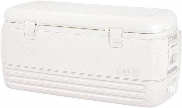 Igloo - 120 Qt Ice Chest - Polypropylene, White - Eagle Tool & Supply