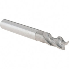 Iscar - 0.312" Diam 3 Flute Solid Carbide 0.02" Corner Radius End Mill - Eagle Tool & Supply