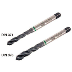 Iscar - M6x1.00 Metric Coarse 6H Spiral Flute Tap - High Speed Steel, 80mm OAL, Right Hand Flute, Right Hand Thread, Series TP5 - Exact Industrial Supply