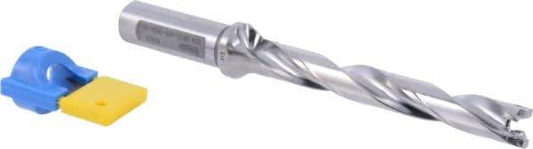 Iscar - 0.512" to 35/64" Diam, 8xD, 4.09" Max Depth, 5/8" Shank Diam, 6.68" OAL, Replaceable-Tip Drill - FCP, ICK, ICK-2M, ICM, ICN, ICP, iCP-2M Insert, 13 Seat Size, 91104711 Toolholder, Series SumoCham - Eagle Tool & Supply