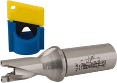 Iscar - 3/4" to 0.783" Diam, 1.5xD, 1.12" Max Depth, 1" Shank Diam, 4-1/2" OAL, Replaceable-Tip Drill - FCP, ICK, ICK-2M, ICM, ICN, ICP, iCP-2M Insert, 19 Seat Size, 91104752 Toolholder, Series SumoCham - Eagle Tool & Supply