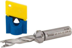 Iscar - 0.315" to 0.331" Diam, 5xD, 1.57" Max Depth, 1/2" Shank Diam, 3.95" OAL, Replaceable-Tip Drill - FCP, ICK, ICK-2M, ICM, ICN, ICP, iCP-2M Insert, 8 Seat Size, 91104836 Toolholder, Series SumoCham - Eagle Tool & Supply