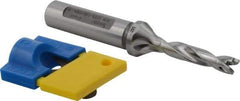 Iscar - 0.295" to 0.311" Diam, 5xD, 1.48" Max Depth, 1/2" Shank Diam, 3.84" OAL, Replaceable-Tip Drill - FCP, ICK, ICK-2M, ICM, ICN, ICP, iCP-2M Insert, 7 Seat Size, 91105056 Toolholder, Series SumoCham - Eagle Tool & Supply