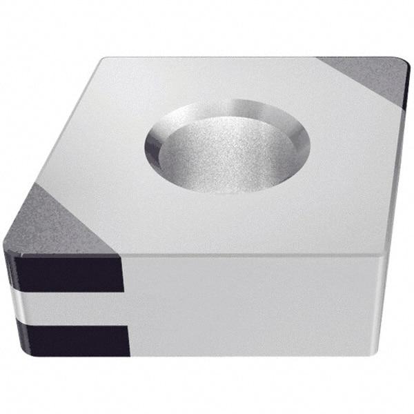 Iscar - CNGA433 M4 Grade IB10HC PCBN Turning Insert - TiN Finish, 80° Diamond, 1/2" Inscr Circle, 3/16" Thick, 3/64" Corner Radius - Eagle Tool & Supply