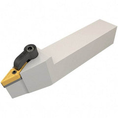 Iscar - MVVN, Neutral Cut, 20mm Shank Height x 20mm Shank Width, Negative Rake Indexable Turning Toolholder - 125mm OAL, VN.. Insert Compatibility, Series Isoturn - Eagle Tool & Supply