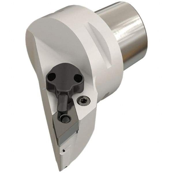 Iscar - Right Hand Cut, Size C6, DN.. Insert Compatiblity, External Modular Turning & Profiling Cutting Unit Head - 45mm Ctr to Cutting Edge, 65mm Head Length, Series Isoturn - Eagle Tool & Supply