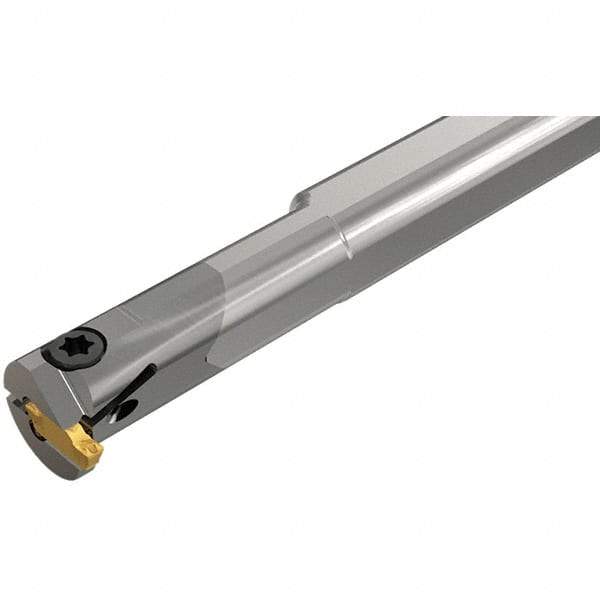 Iscar - 0.492" Min Bore Diam, 5" OAL, 3/8" Shank Diam, GEHI Indexable Boring Bar - 0.094" Max Bore Depth, GE.I Insert, Clamp Holding Method - Eagle Tool & Supply