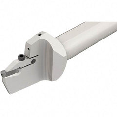Iscar - 300mm Min Bore Diam, 300mm OAL, 40mm Shank Diam, GHIF Indexable Boring Bar - 40mm Max Bore Depth, GIPA 6.00-3.00 Insert, Clamp Holding Method - Eagle Tool & Supply