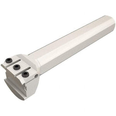 Iscar - 85mm Min Bore Diam, 260mm OAL, 40mm Shank Diam, GHIC Indexable Boring Bar - Clamp Holding Method - Eagle Tool & Supply