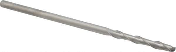 Iscar - 6mm Diam, 50mm LOC, 2 Flute Solid Carbide Ball End Mill - Uncoated, Single End, 150mm OAL, 6mm Shank Diam, Spiral Flute - Eagle Tool & Supply