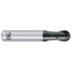 4mm x 6mm x 6mm x 50mm 2Fl  Ball Carbide End Mill - WXS - Eagle Tool & Supply