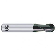 4mm x 6mm x 6mm x 50mm 2Fl  Ball Carbide End Mill - WXS - Eagle Tool & Supply