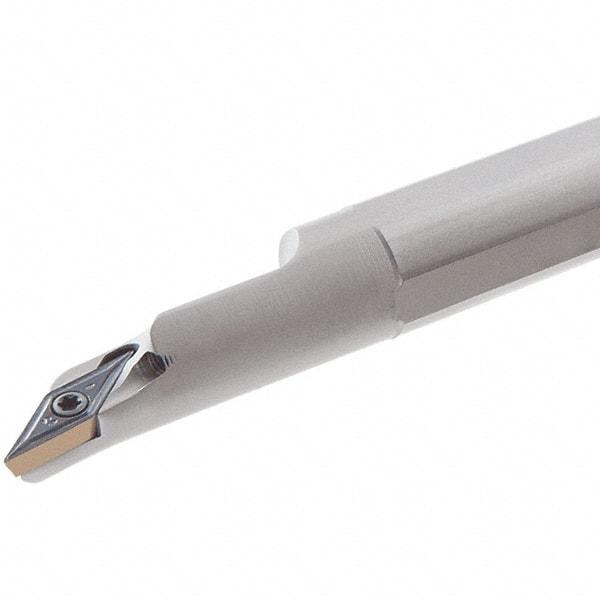 Iscar - 25mm Min Bore Diam, 200mm OAL, 20mm Shank Diam, S-SVJC Indexable Boring Bar - 37mm Max Bore Depth, VC.T 1103.. Insert, Screw Holding Method - Eagle Tool & Supply