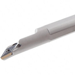 Iscar - 25mm Min Bore Diam, 200mm OAL, 20mm Shank Diam, S-SVJC Indexable Boring Bar - 37mm Max Bore Depth, VC.T 1103.. Insert, Screw Holding Method - Eagle Tool & Supply