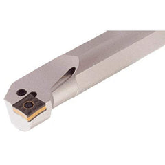 Iscar - 25mm Min Bore Diam, 250mm OAL, 20mm Shank Diam, S-PQLN Indexable Boring Bar - 40mm Max Bore Depth, QNMG 1204.. Insert, Clamp Holding Method - Eagle Tool & Supply