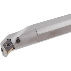 Iscar - 20mm Min Bore Diam, 180mm OAL, 16mm Shank Diam, S-SDUC Indexable Boring Bar - 25mm Max Bore Depth, DC.. 0702.. Insert, Screw Holding Method - Eagle Tool & Supply