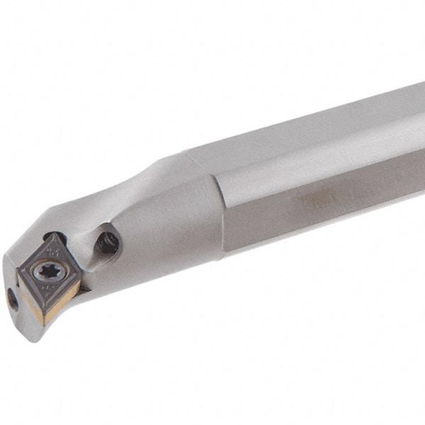 Iscar - 14mm Min Bore Diam, 140mm OAL, 10mm Shank Diam, S-SDUC Indexable Boring Bar - 18mm Max Bore Depth, DC.. 0702.. Insert, Screw Holding Method - Eagle Tool & Supply