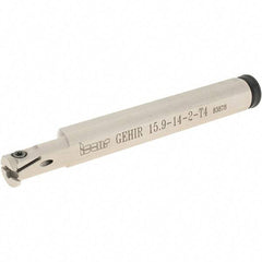 Iscar - 0.551" Min Bore Diam, 5" OAL, 5/8" Shank Diam, GEHI Indexable Boring Bar - 0.157" Max Bore Depth, GEPI Insert, Clamp Holding Method - Eagle Tool & Supply