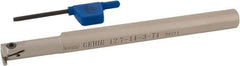 Iscar - GEHI, Right Hand, 0.095 to 1/8" Groove Width, Indexable Grooving Tool Holder - GEMI.., GEPI.. Insert Compatibility, 6" OAL, Through Coolant - Eagle Tool & Supply